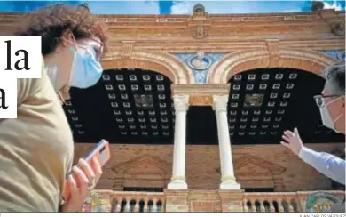  ?? JUAN CARLOS VÁZQUEZ ?? El busto de Magallanes en la Plaza de España.