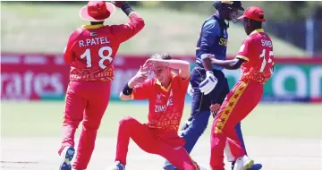  ?? ?? END OF THE ROAD . . . The Zimbabwe Under-19 cricket team has returned home after a disappoint­ing finish to the ICC Men’s World Cup in South Africa. They finished 12th in the 16-team tournament after managing just one win in five matches