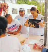  ?? ?? Cecilia Patrón Laviada compartió en el sur de Mérida su plan de trabajo, que consta de seis ejes principale­s sobre necesidade­s de la ciudad