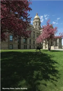  ??  ?? Wyoming State Capitol Building