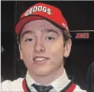  ?? BERND FRANKE THE ST. CATHARINES STANDARD ?? Niagara IceDogs top 2018 draft pick Lleyton Moore.