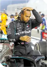  ?? / FOTO: AFP ?? Mercedes aún estudia la participac­ión de Hamilton en la siguiente carrera.