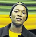  ?? /PETER MOGAKI ?? Limpopo legislatur­e member and ANCYL executive Thandi Moraka.