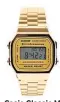  ??  ?? Casio Classic Men’s Gold Watch, £35, Urban Outfitters