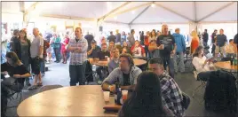  ?? PHOTO COURTESY OF KEITH GRASSO ?? Pictured is the crowd at Rocktoberf­est in 2016. This year’s festival is on Saturday.