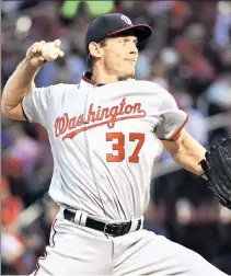  ?? USA TODAY Sports ?? RICH RIGHTY: Nationals pitcher Stephen Strasburg agreed to a seven-year, $175 million contract extension with the club on Monday.