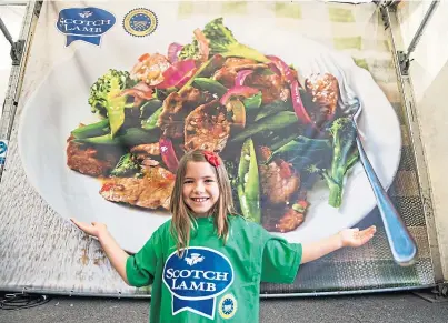  ??  ?? CAMPAIGN: Love Lamb Week highlights the producers behind Scotch Lamb and encourages consumer support