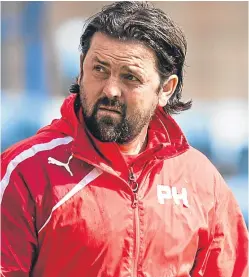  ?? Picture: SNS. ?? Former Dundee FC manager Paul Hartley.