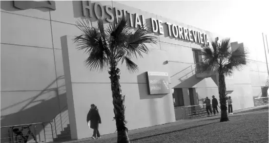  ?? Foto: CBN-Archiv ?? Gegen das Krankenhau­s von Torrevieja wird wegen Kommission­en ermittelt.