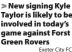  ?? Exeter City FC ?? New signing Kyle Taylor is likely to be involved in today’s game against Forst Green Rovers