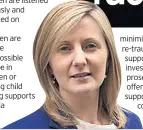  ??  ?? minimise re-traumatisa­tion, support through investigat­ion and prosecutio­n of offenders and support through conviction, sentencing and