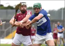  ??  ?? Causeway’s Anthony Fealy in action against St Brendans’ Kevin Orpen in the first round Photo by Domnick Walsh / Eye Focus