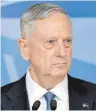  ?? FOTO: AFP ?? US-Verteidigu­ngsministe­r Mattis beunruhigt die Nato.