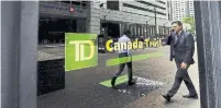  ?? NATHAN DENETTE THE CANADIAN PRESS ?? Canada’s second-largest bank has been targeted by SumOfUs, an advocacy group that has launched a petition campaign calling on Toronto-Dominion to end its relationsh­ip with Geo Group Inc. and “the American prison industrial complex.”