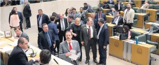  ?? JOSE ANTONIO TEIXEIRA/ALESP ?? Plenário. Deputados aprovaram proposta com 64 votos a favor, 15 contra e 2 abstenções