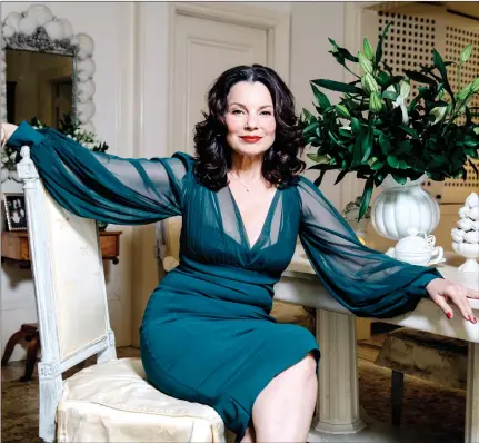  ?? (CELESTE SLOMAN/THE NEW YORK TIMES) ?? American actress Fran Drescher at her home in New York, 30 January.