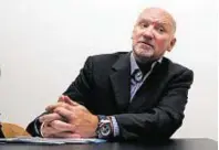  ??  ?? Entreprene­ur Sir Tom Hunter backs Scottish Edge