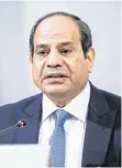  ?? FOTO: JANINE SCHMITZ/IMAGO ?? Will vermitteln: der ägyptische Präsident Abdel Fattah Al-Sisi.