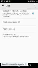  ??  ?? Turn off Ads personalis­ation in Google.