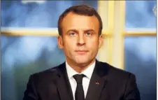  ?? (Doc BFMTV) ?? Empruntant en partie une célèbre expression de Kennedy, Emmanuel Macron a lancé, hier, aux Français : « Demandez-vous chaque matin ce que vous pouvez faire à votre pays. »