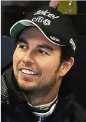  ??  ?? Great place: Force India driver Sergio Perez of Mexico says he is close to signing the contract to stay at the team.