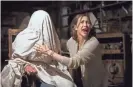  ?? WARNER BROS. PICTURES ?? Vera Farmiga in a scene from the thriller “The Conjuring.”