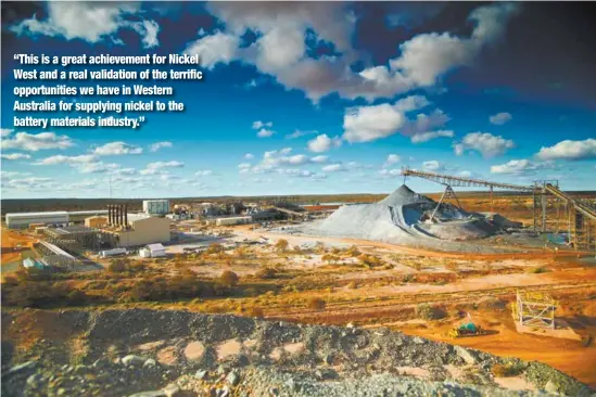  ??  ?? The Mt Keith satellite project would make use of existing infrastruc­ture.