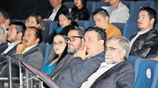  ?? FOTO: ADRIÁN MENDOZA ?? Participan­tes en el Foro de Innovación y Negocios.