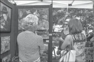  ?? Submitted photo ?? APPLY NOW: Applicatio­ns are now being taken for this year’s Art Springs, the two-day outdoor festival portion of the annual 10-day arts and culture celebratio­n, Arts & The Park. Art Springs is a juried arts festival that is held at Hill Wheatley Plaza...