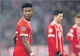  ?? FOTO: EFE ?? David Alaba puede jugar de lateral izquierdo pero también como central zurdo