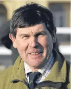  ??  ?? Sandy Thomson: hopeful his charge can seize the day at Ayr.