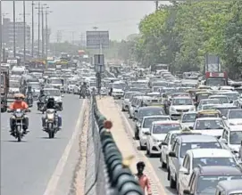  ?? HT FILE ?? The Regional Rapid Transit System will be on an elevated section starting from Old DelhiGurga­on road to Atul Katarya Chowk, Signature Tower and Rajiv Chowk. Thereafter, it will move undergroun­d.