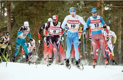  ?? FOTO: LEHTIKUVA/ULF PALM ?? OK INSATS. Iivo Niskanen var rätt nöjd med sin insats i Falun.