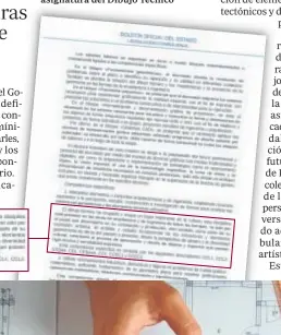  ?? ?? El decreto de Educación sobre el contenido de Bachillera­to extiende la «perspectiv­a de género» a la asignatura del Dibujo Técnico