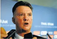  ?? Picture: GETTY IMAGES ?? PREMIER JOB: Louis van Gaal fits profile