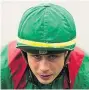  ??  ?? SEEKING A DOUBLE Jockey Ronan Whelan