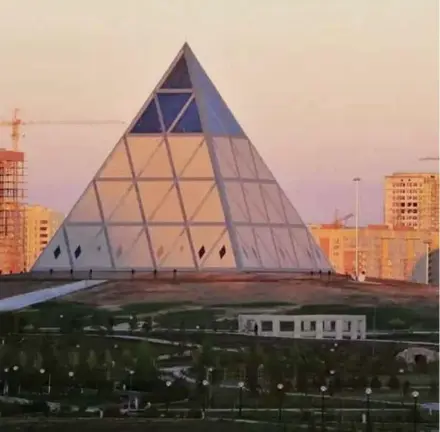  ?? AFP PIC ?? A view of The Palace of Peace and Accord in Kazakhstan’s capital Astana.