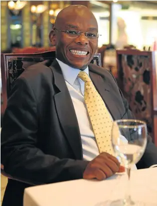  ?? Picture: SIMON MATHEBULA ?? HANDS-ON: Acting competitio­n commission­er Tembinkosi Bonakele foresees an increase in penalties for transgress­ors