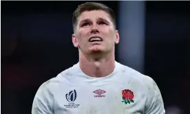  ?? Arland/Getty Images ?? England’s Owen Farrell is taking a break from internatio­nal rugby. Photograph: Franco