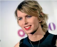  ?? TNS ?? Chelsea Manning spent nearly seven years in jail after leaking US military documents to WikiLeaks. New Zealand is currently reviewing the law around whistle-blowers.