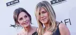  ??  ?? In this file photo US actresses Courteney Cox (left) and Jennifer Aniston attends the 46th American Film Institute Life Achievemen­t Award Gala at the Dolby Theatre in Hollywood. —AFP