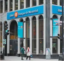  ?? OLIVIER ZUIDA LE DEVOIR ?? Pour l’exercice, la Banque de Montréal a comptabili­sé un bénéfice de 5,35 milliards, soit 7,92$ par action, en hausse par rapport à celui de 4,63 milliards de l’exercice précédent, ou 6,92 $ par action.