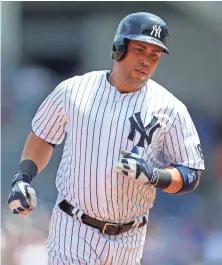  ?? BRAD PENNER, USA TODAY SPORTS ?? Carlos Beltran is one of the few high-paid Yankees meeting expectatio­ns, which could make him a trade chip.