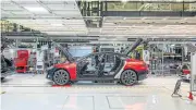  ??  ?? Tesla’s woes continue as it slows production to meet logistics issues.
