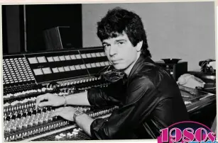  ??  ?? ▲ TRUSTED PARTNER: Tony Visconti at the mixing desk of his recording studio, Good Earth, in London, 1979.