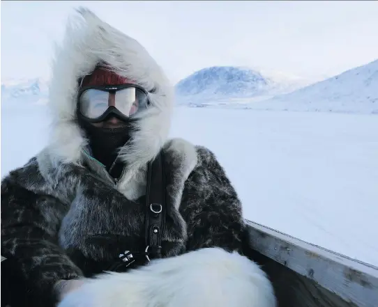  ?? NFB ?? Alethea Arnaquq-Baril has been receiving critical and public acclaim for her documentar­y Angry Inuk, a behind-the-scenes look at how important seal hunting is to Inuit culture.