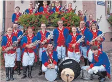  ?? FOTO: PRIVAT ?? Die Ravensburg­er Schalmeien haben 40. Geburtstag gefeiert.