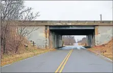  ??  ?? City officials said guardrails will be put up on N Midwest Boulevard approachin­g the turnpike bridge where four motorists have crashed and died over the past four years. [BRYAN TERRY/ THE OKLAHOMAN]