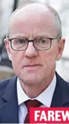  ?? ?? FAREWELL TO THE TORIES’ OLD HANDS...
Sacked: Nick Gibb