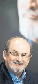  ?? Foto: APA ?? Autor von etwa einem Dutzend Romanen: Salman Rushdie (70).